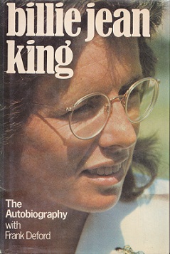 Secondhand Used Book - BILLIE JEAN KING: THE AUTOBIOGRAPHY with Frank Deford